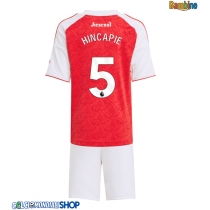 Maglie da calcio Arsenal Piero Hincapie #5 Prima Maglia Bambino 2025-26 Manica Corta (+ Pantaloni corti)
